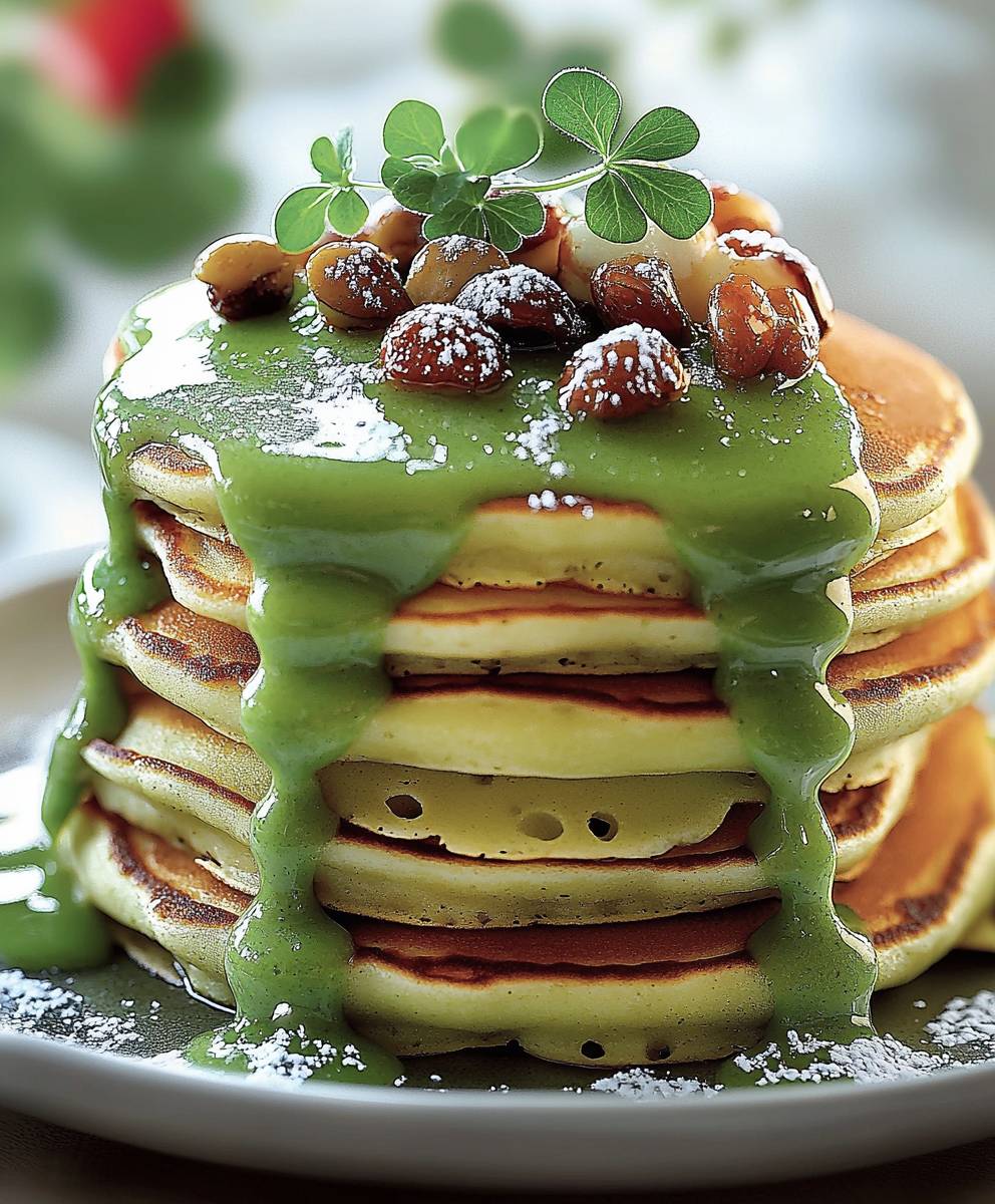 Shamrock Pancakes