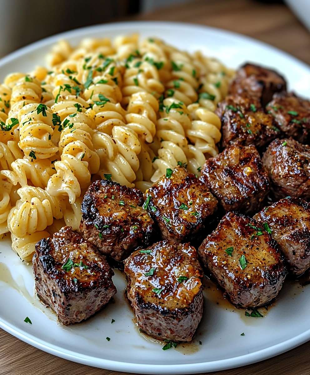 Garlic Butter Steak Bites