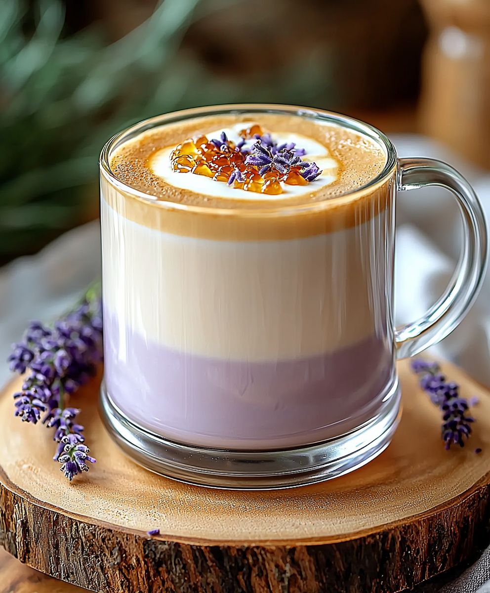 Lavender Honey Latte