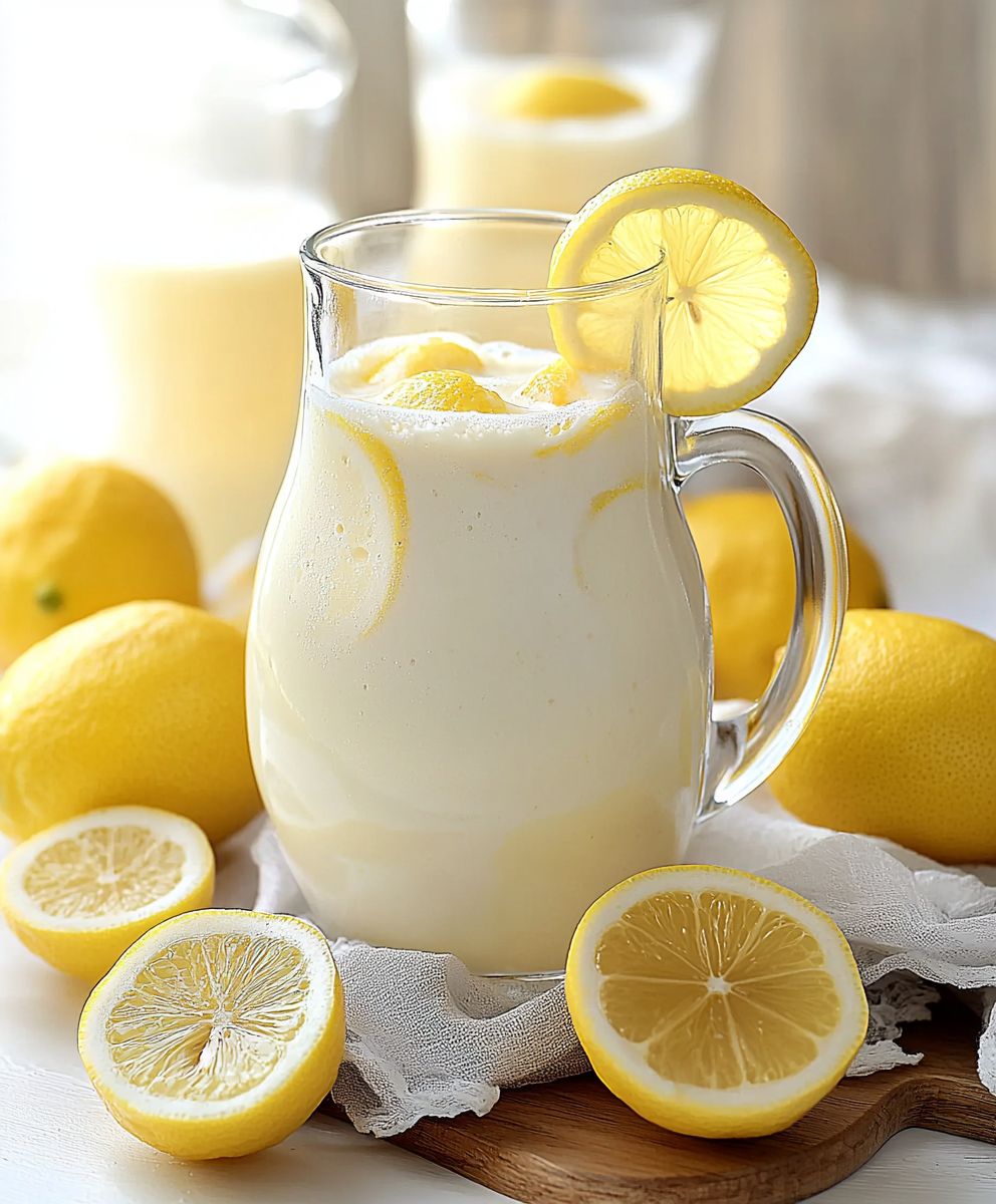 Creamy Lemonade Drink
