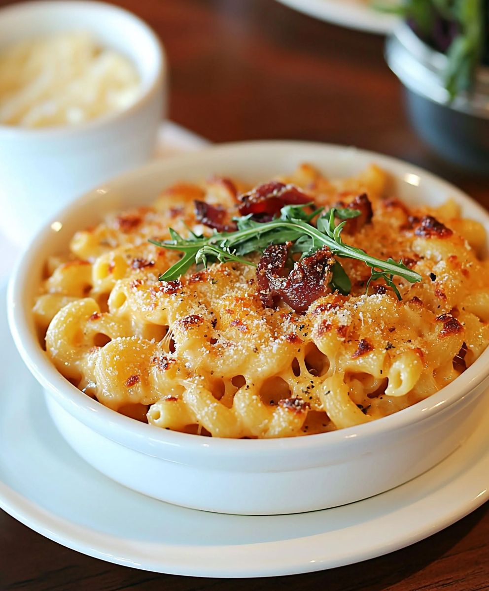 Macaroni and cheese dish