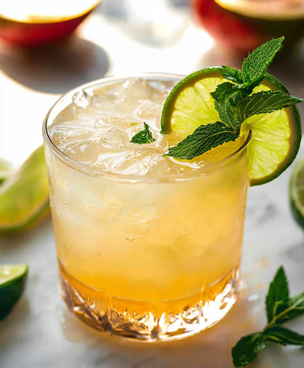 Guava Limeade Mocktail