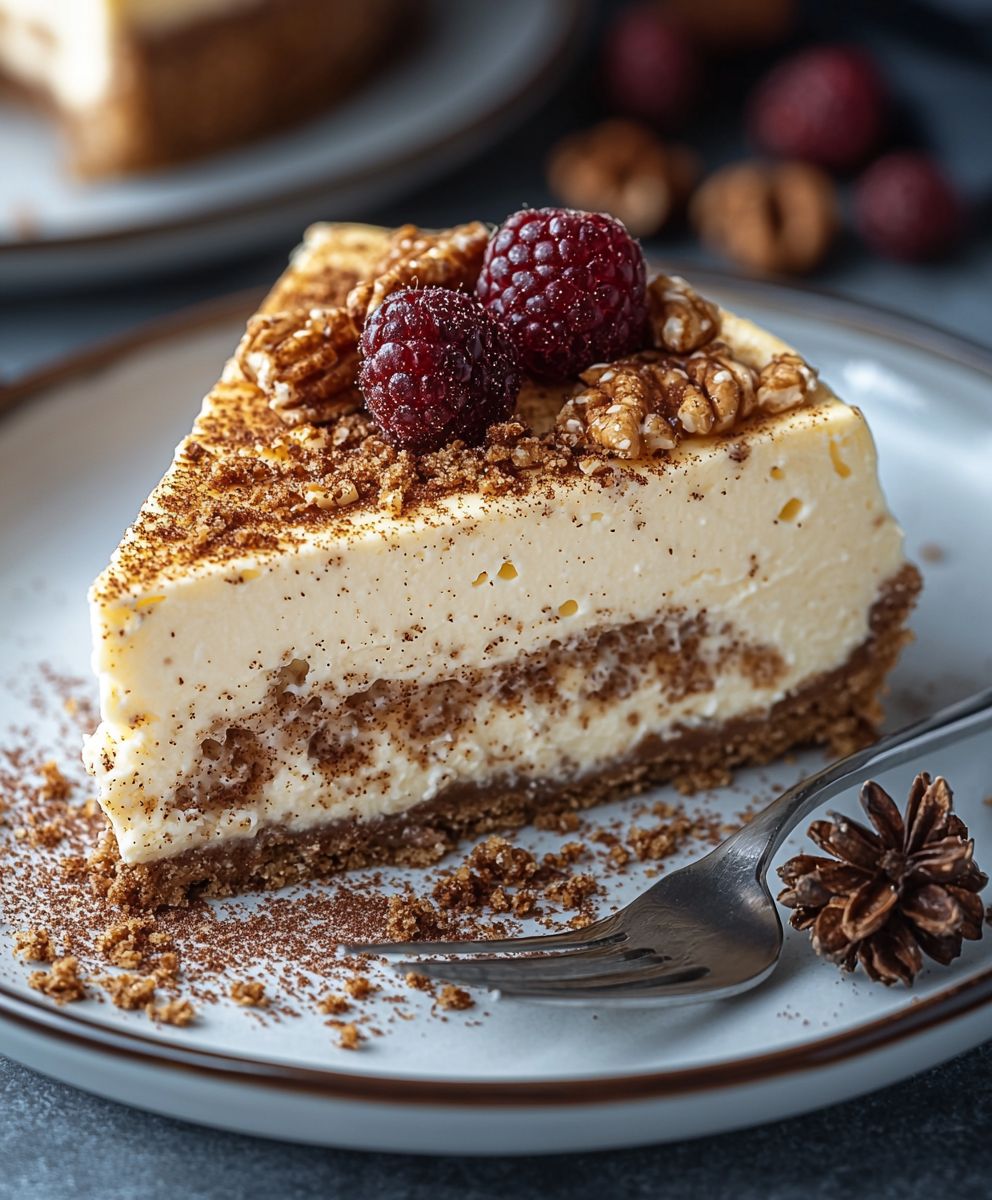 Cinnamon Roll Cheesecake