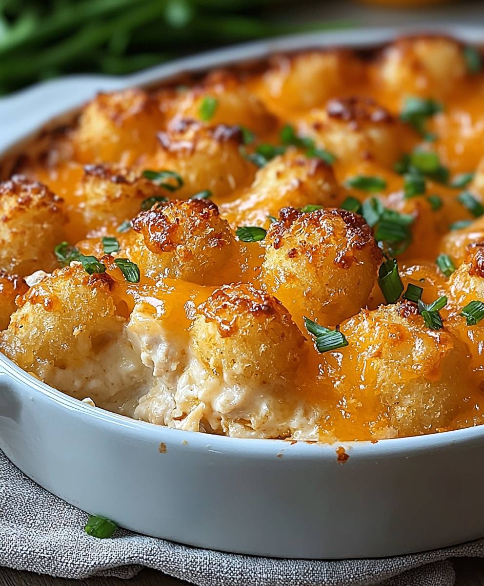 Chicken Tater Tot Casserole