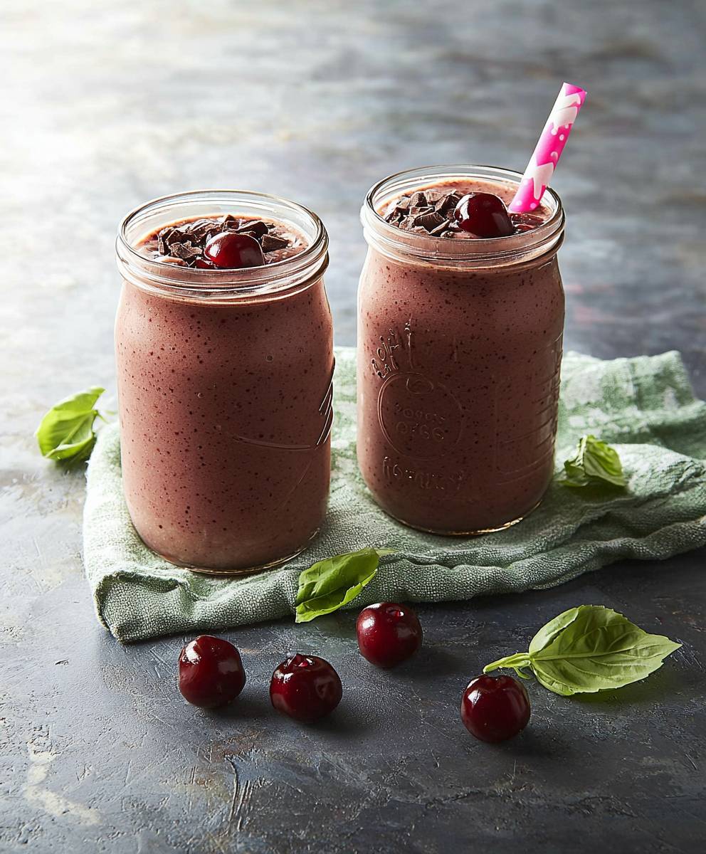 Chocolate Cherry Smoothie