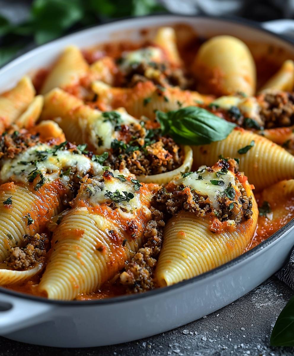 Vegan Stuffed Shells