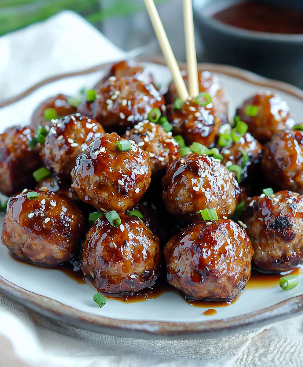 Teriyaki Meatballs