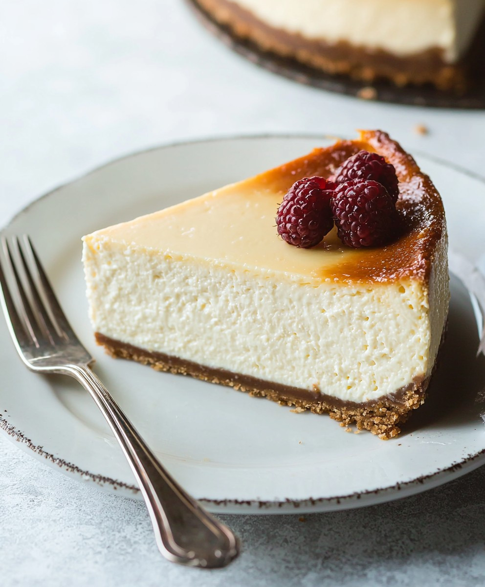 New York cheesecake dessert