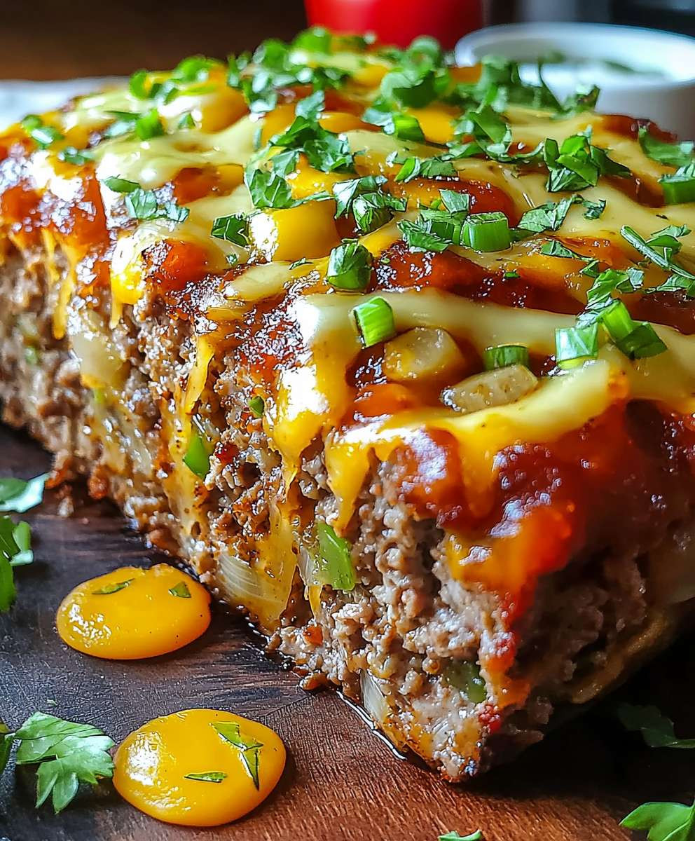 Philly Cheesesteak Meatloaf