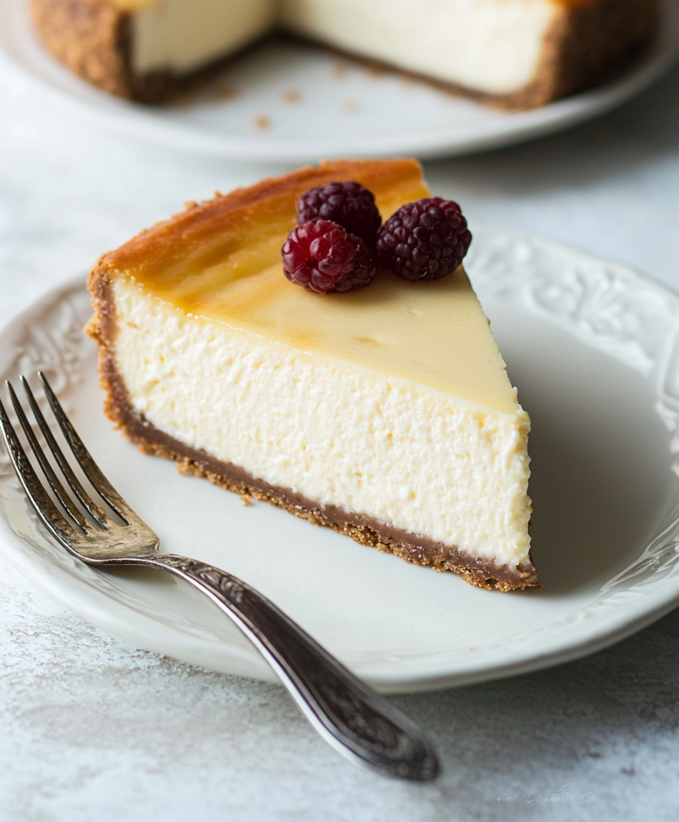 New York cheesecake dessert