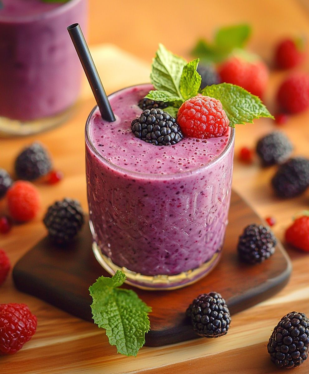 Berry Smoothie Drink
