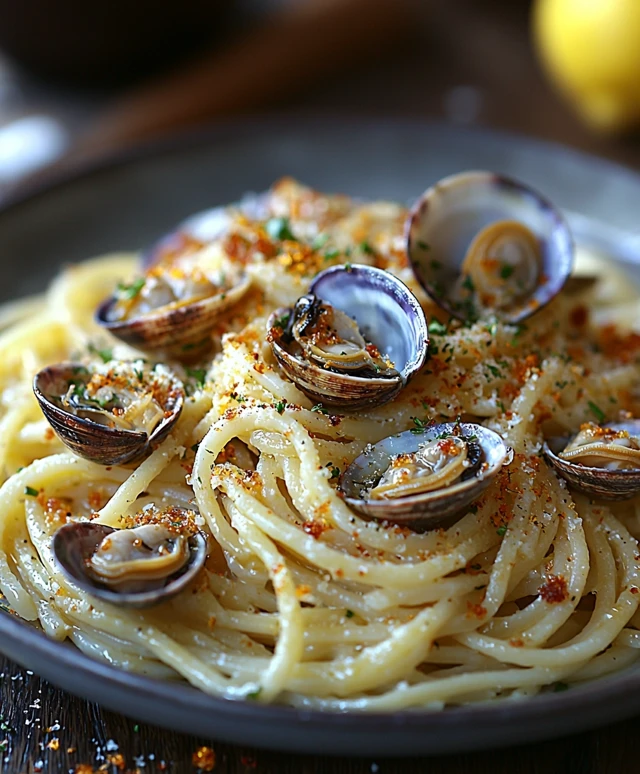 Linguine Clams Dish