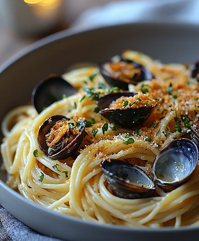 Linguine Clams Dish