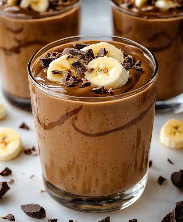 Chocolate Peanut Butter Smoothie