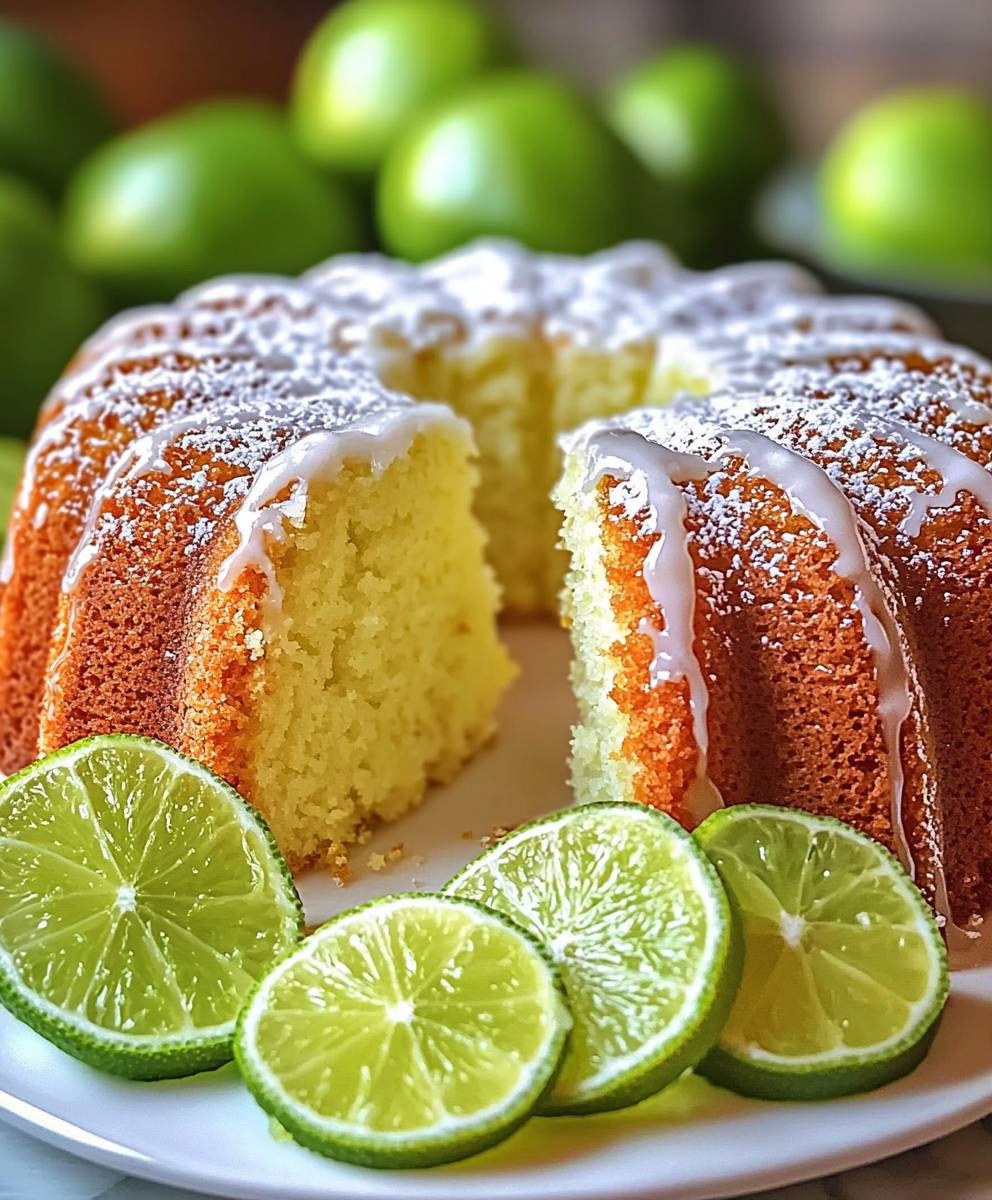 Key Lime Pound Cake
