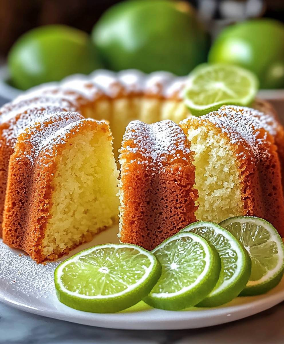 Key Lime Pound Cake
