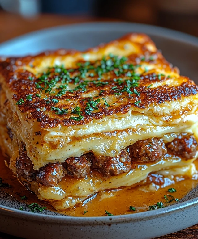 Pancake Sausage Casserole