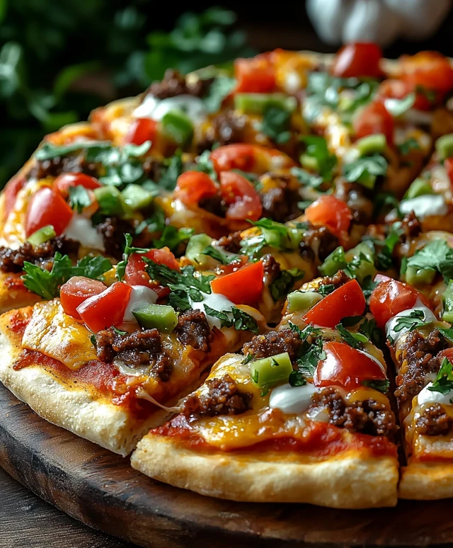 Taco Pizza
