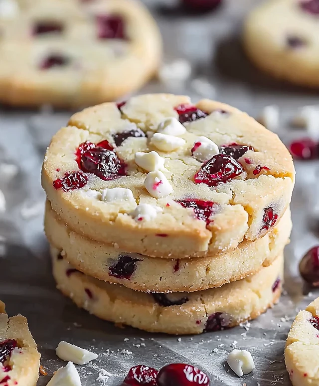 White Chocolate Cranberry Cookies