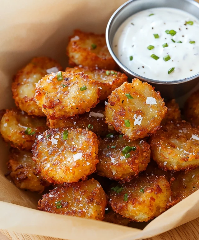 Smashed Tater Tots