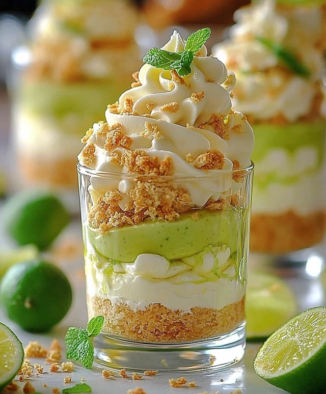 Key Lime Cheesecake Parfaits