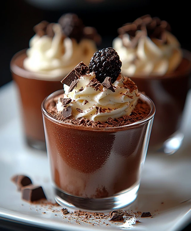 No-Bake Chocolate Mousse Dessert