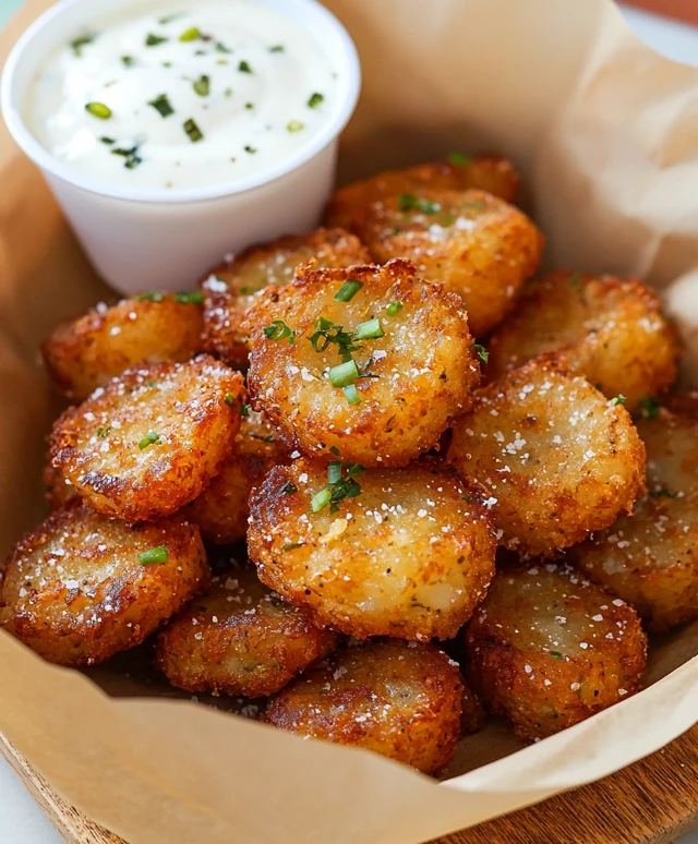 Smashed Tater Tots
