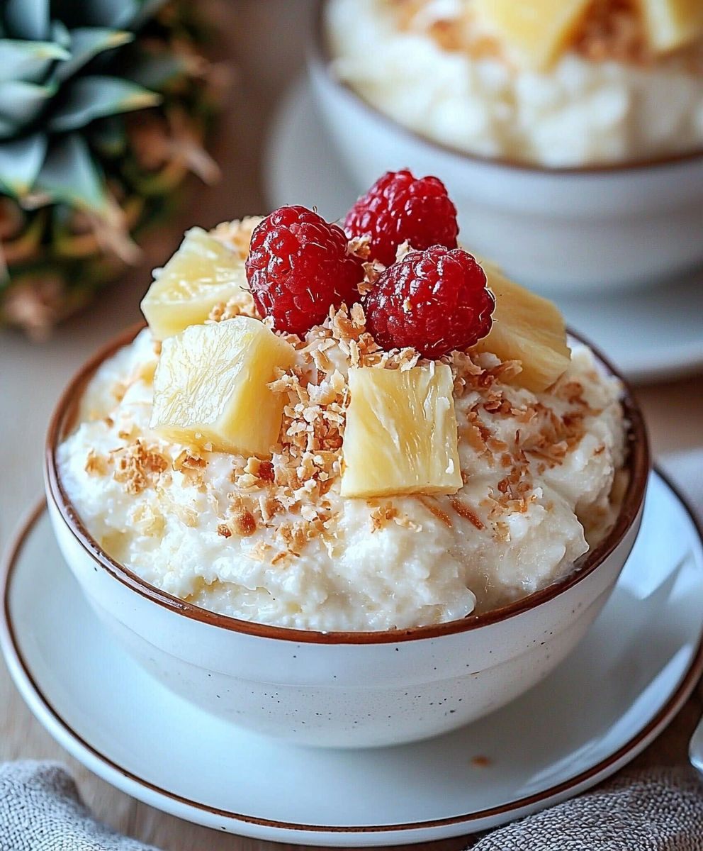 Hawaiian pineapple coconut dessert