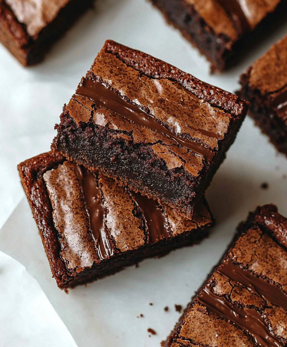 Nutella brownies dessert