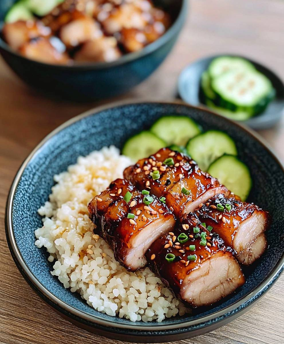 Honey Glazed Pork Belly