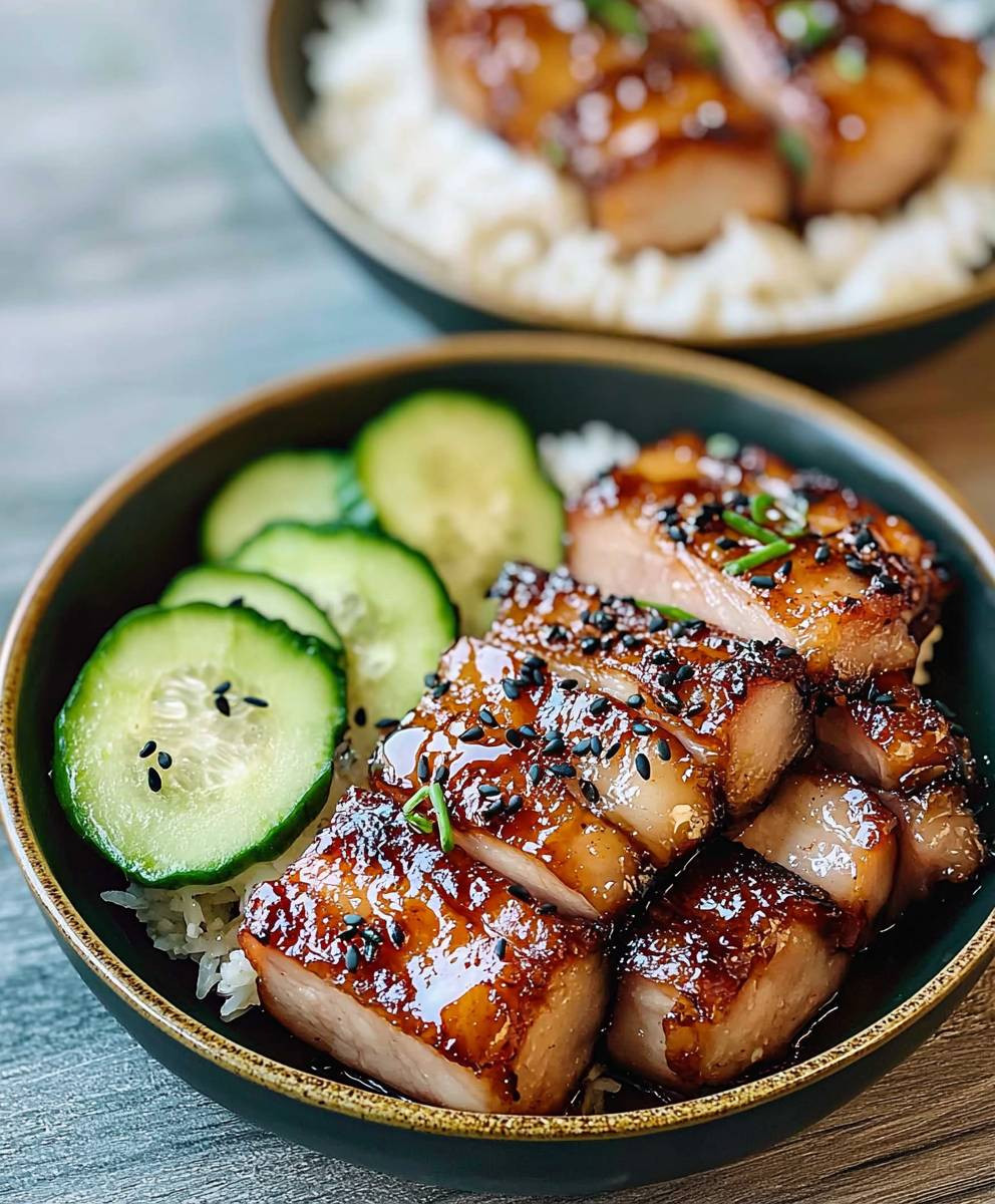 Honey Glazed Pork Belly