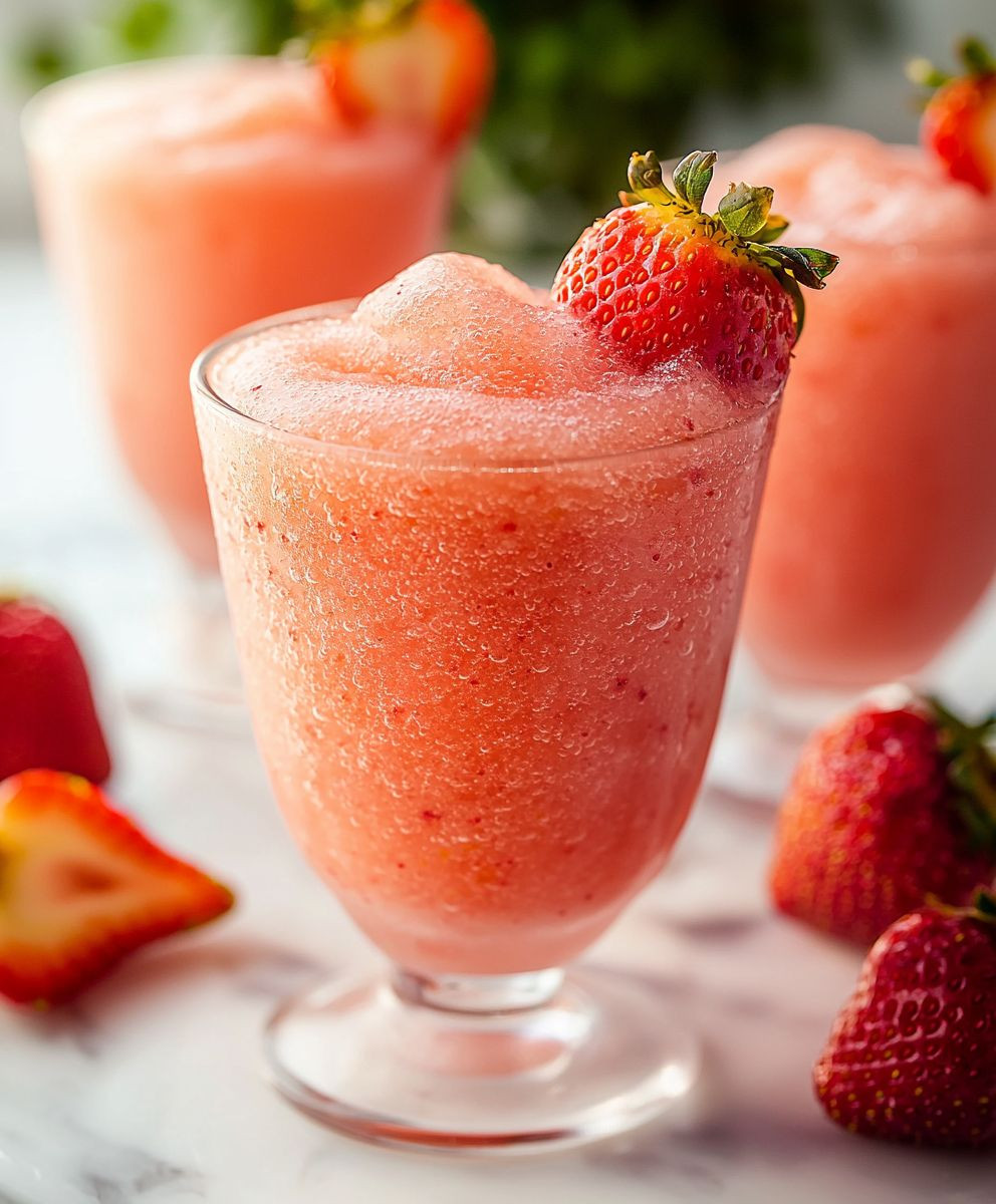 Strawberry Frosé Drink