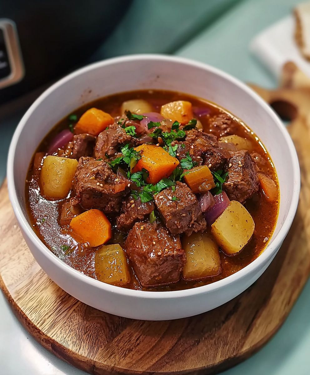 Taiwanese Beef Stew Instant Pot