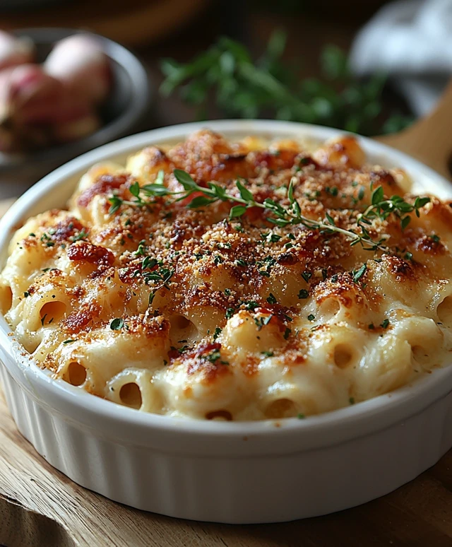 Bacon Feta Mac and Cheese