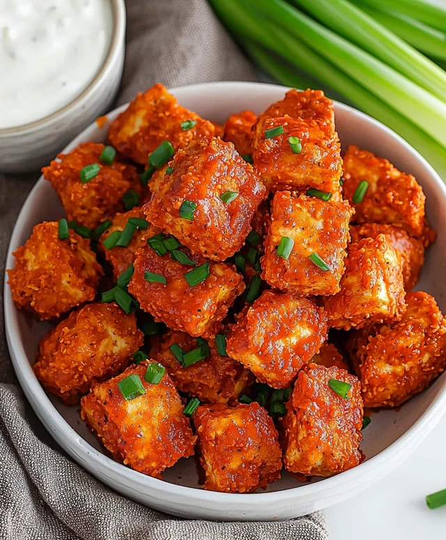 Buffalo Tofu Wings
