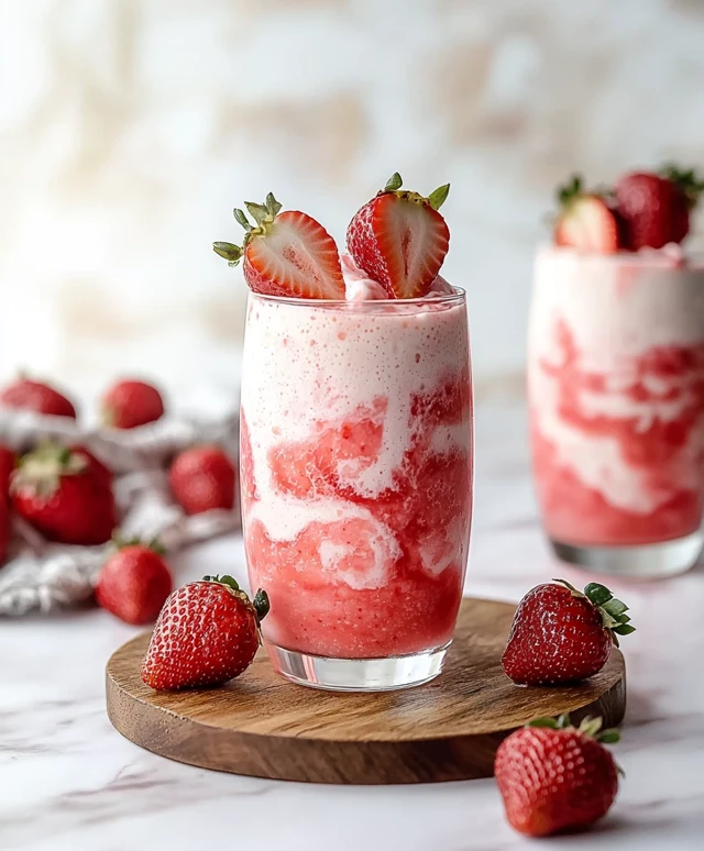 Korean Strawberry Milk