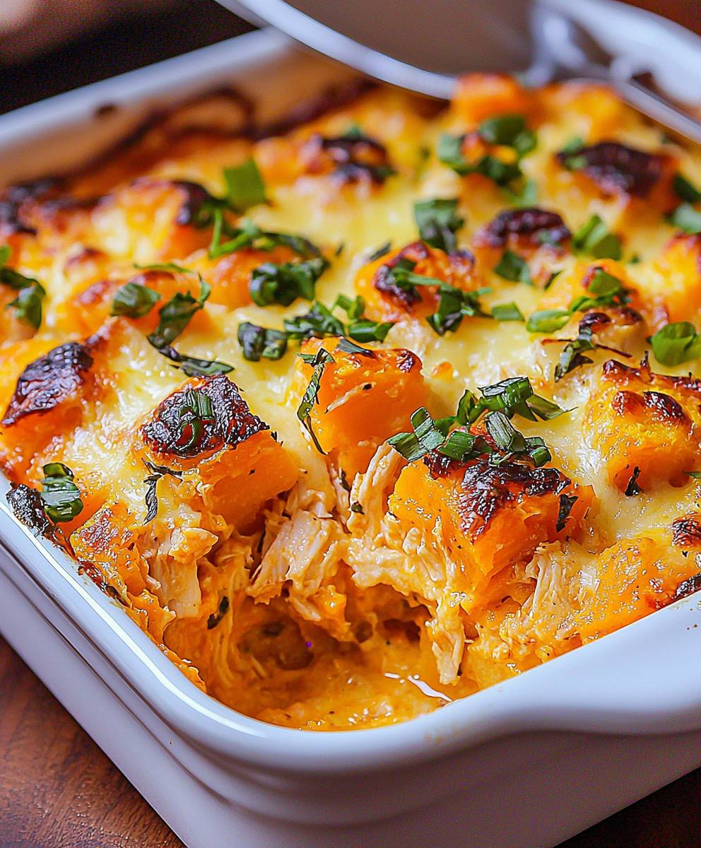 Buffalo Chicken Casserole