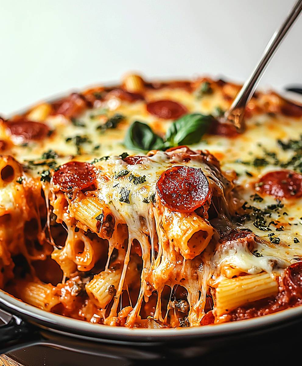 Pizza Pasta Casserole
