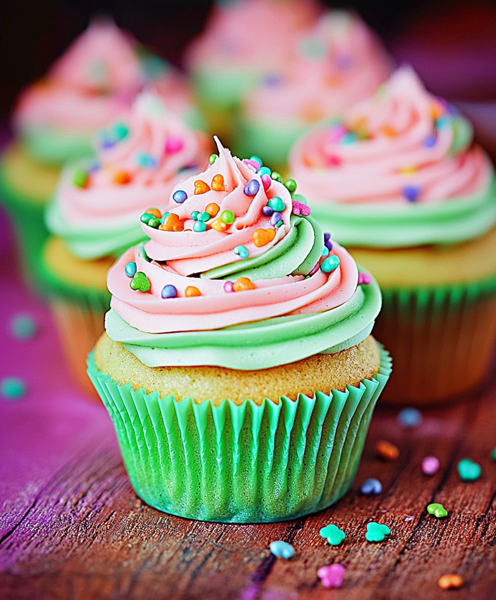 St Patricks Day Cupcakes