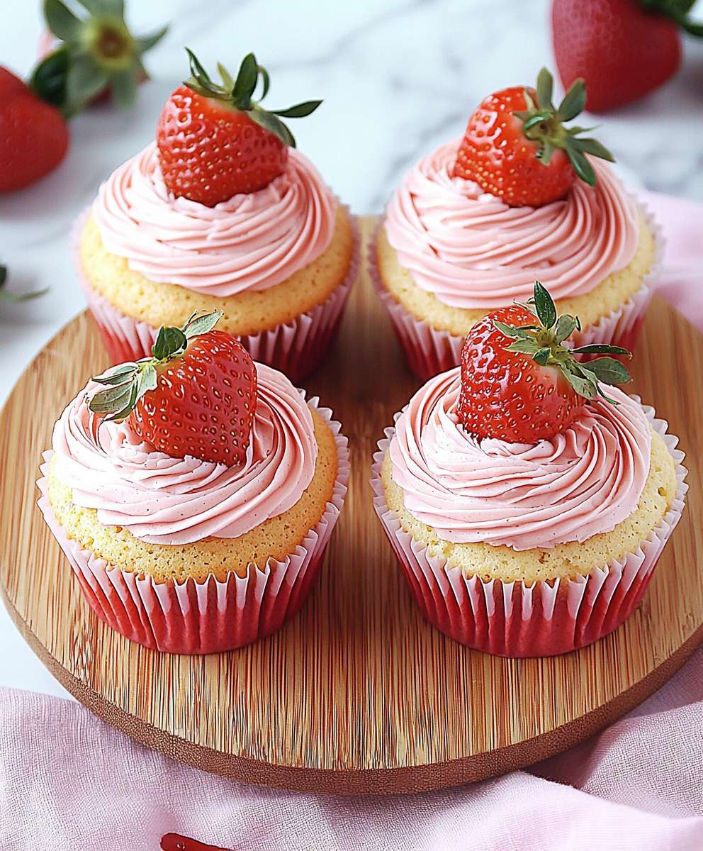 Strawberry Cupcakes