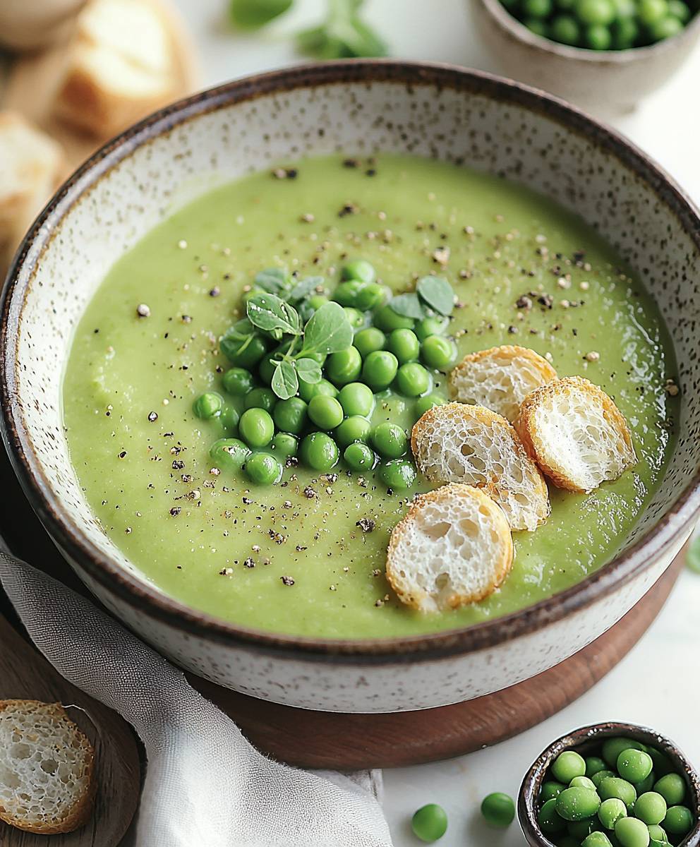 Fresh Pea Soup