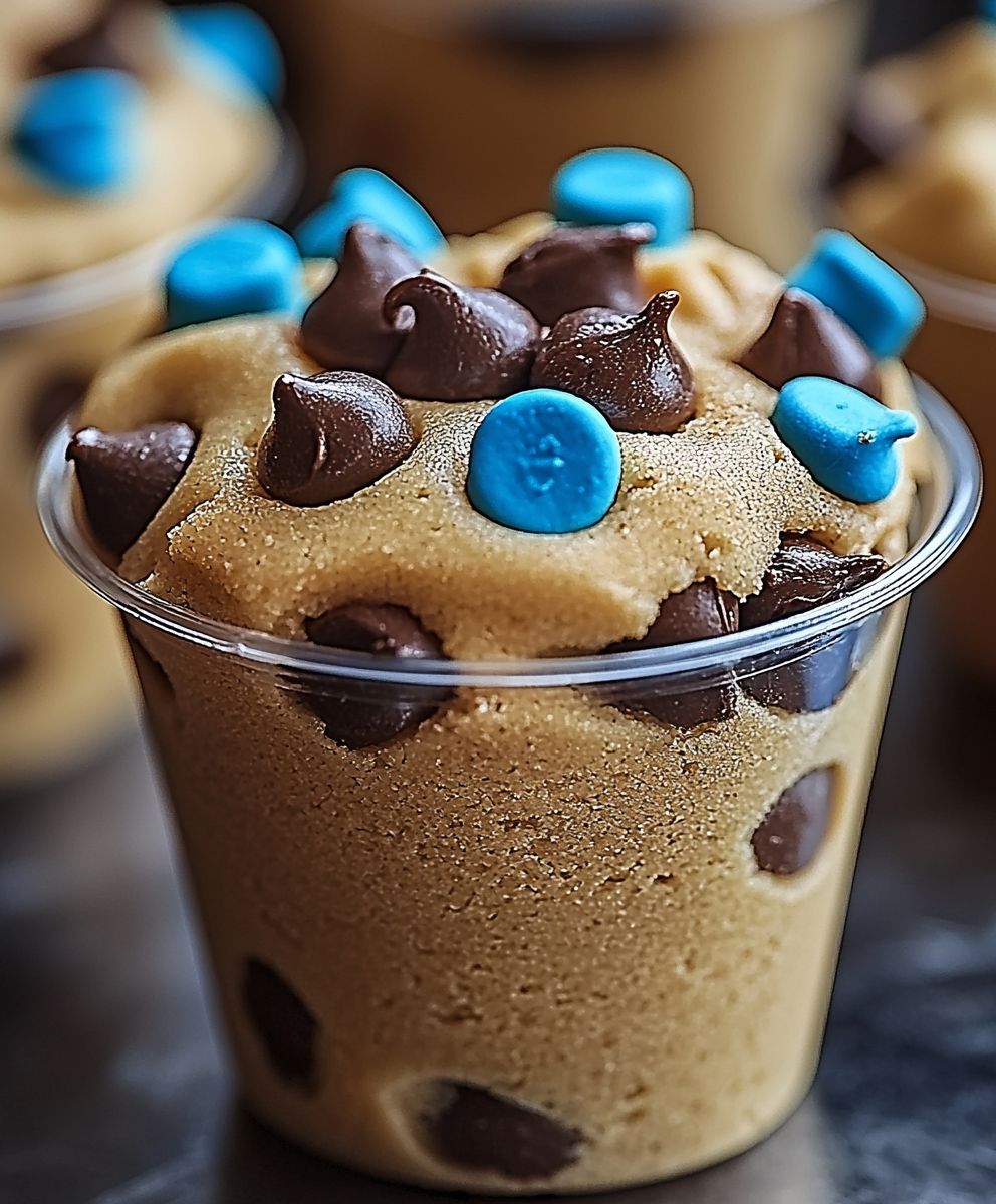 Edible Cookie Dough Cups