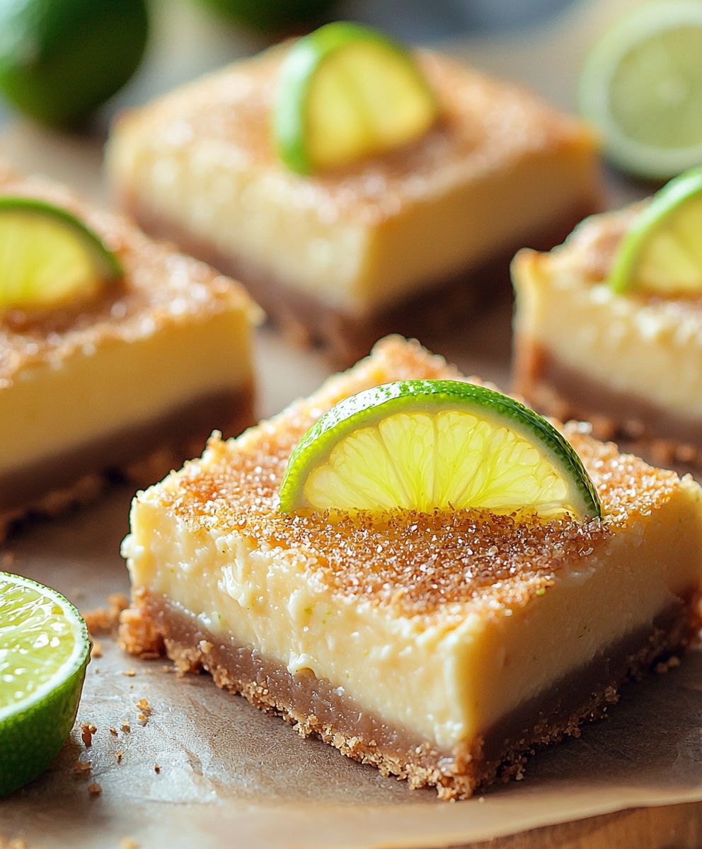 Key Lime Pie Bars