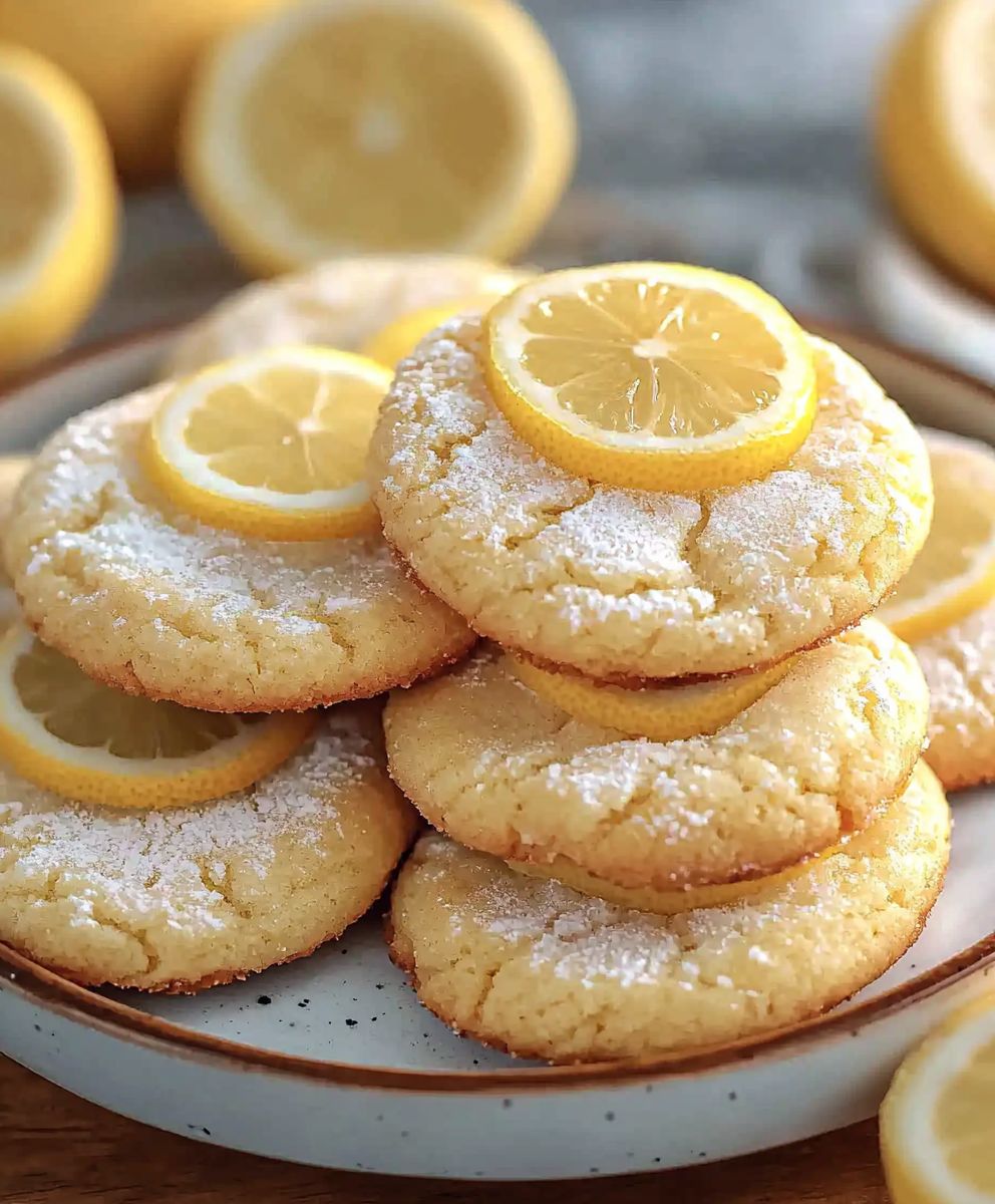 Lemon Sugar Cookies