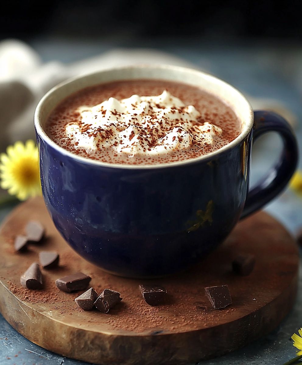 Dandelion hot chocolate