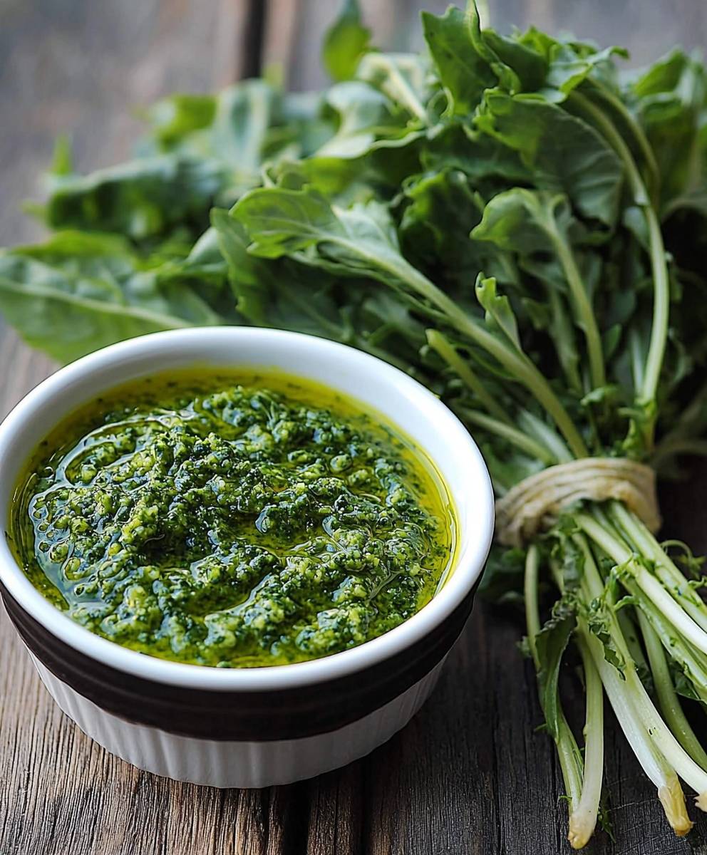 Dandelion pesto