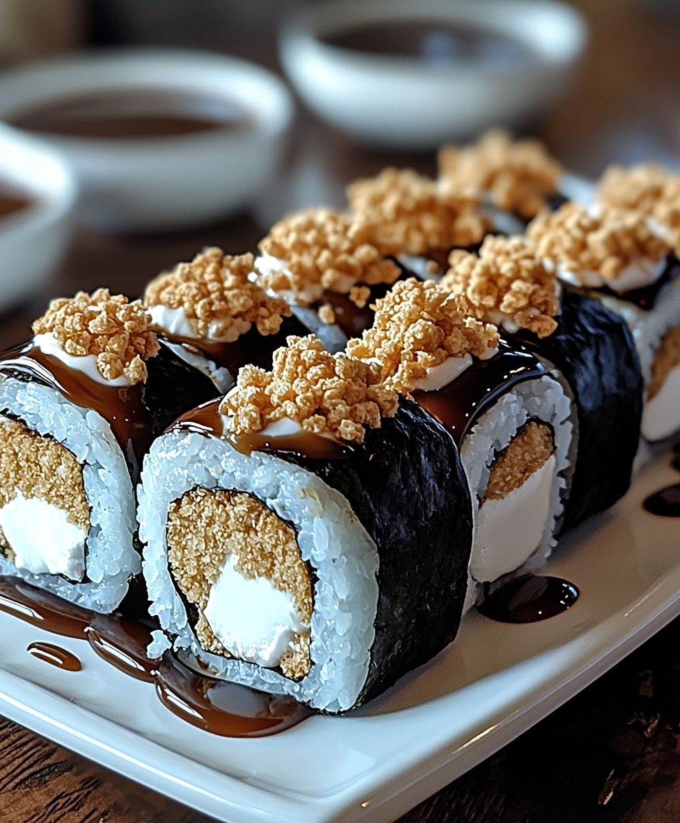 Smores sushi