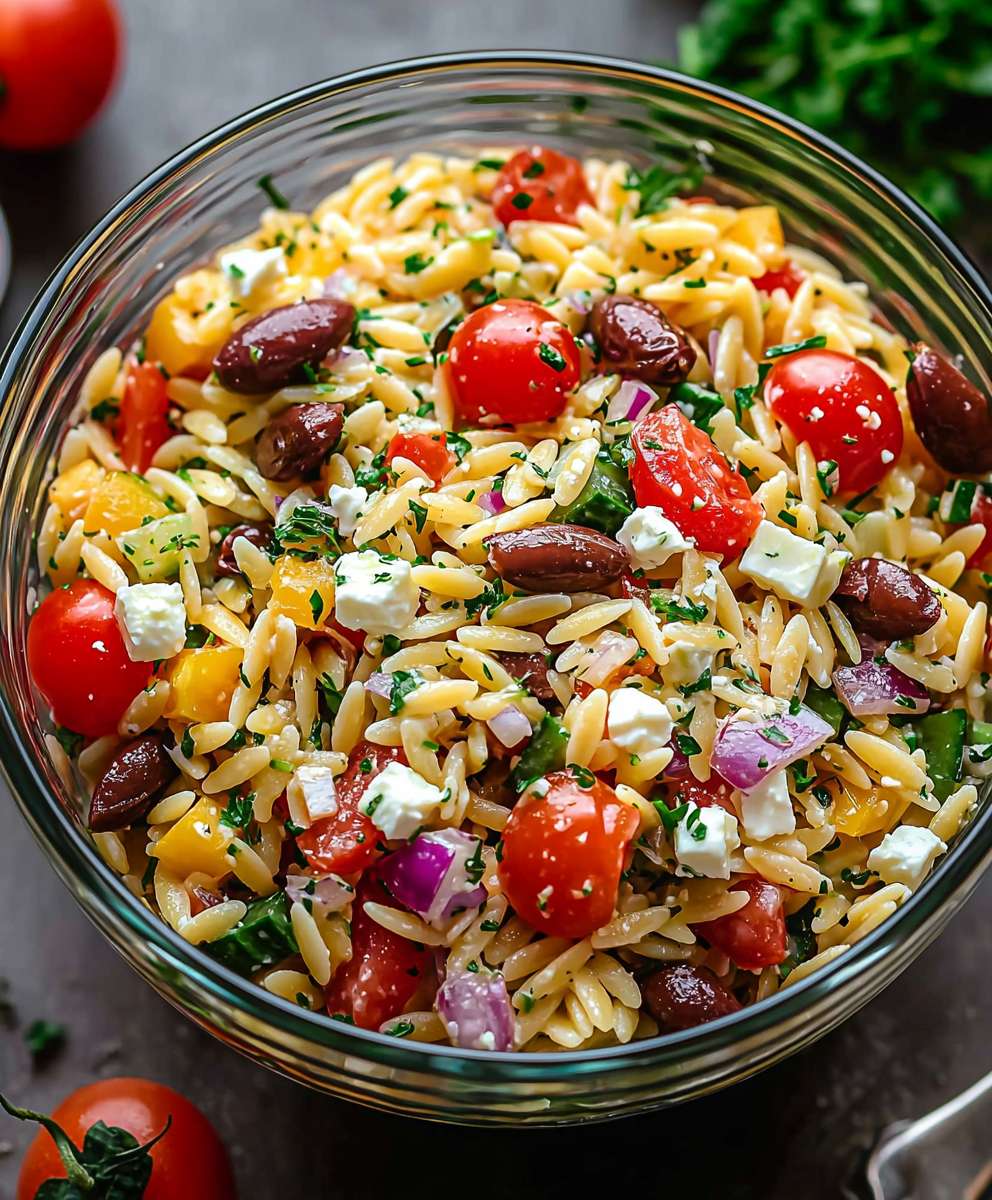 Greek Orzo Salad