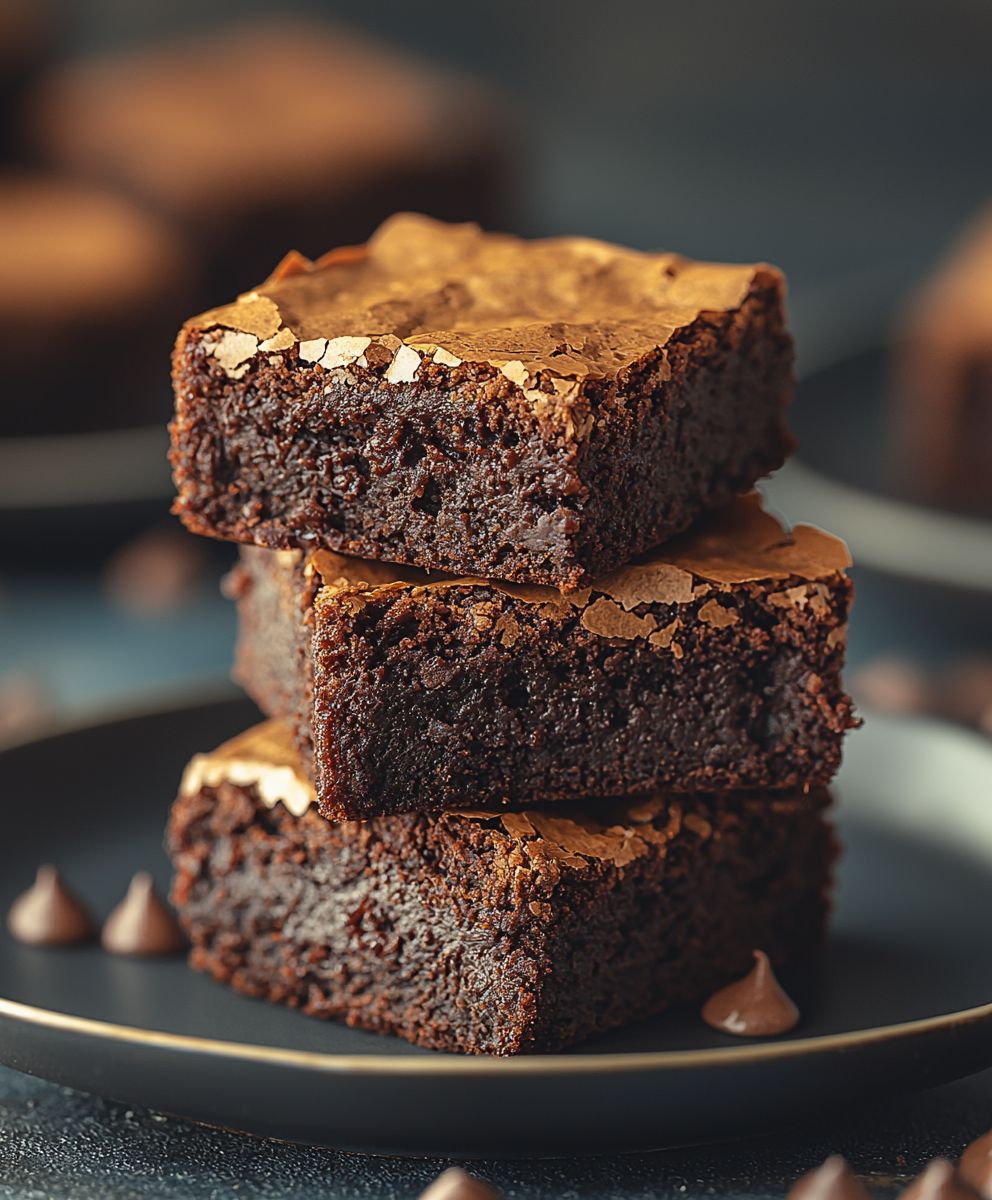 Pumpkin brownies