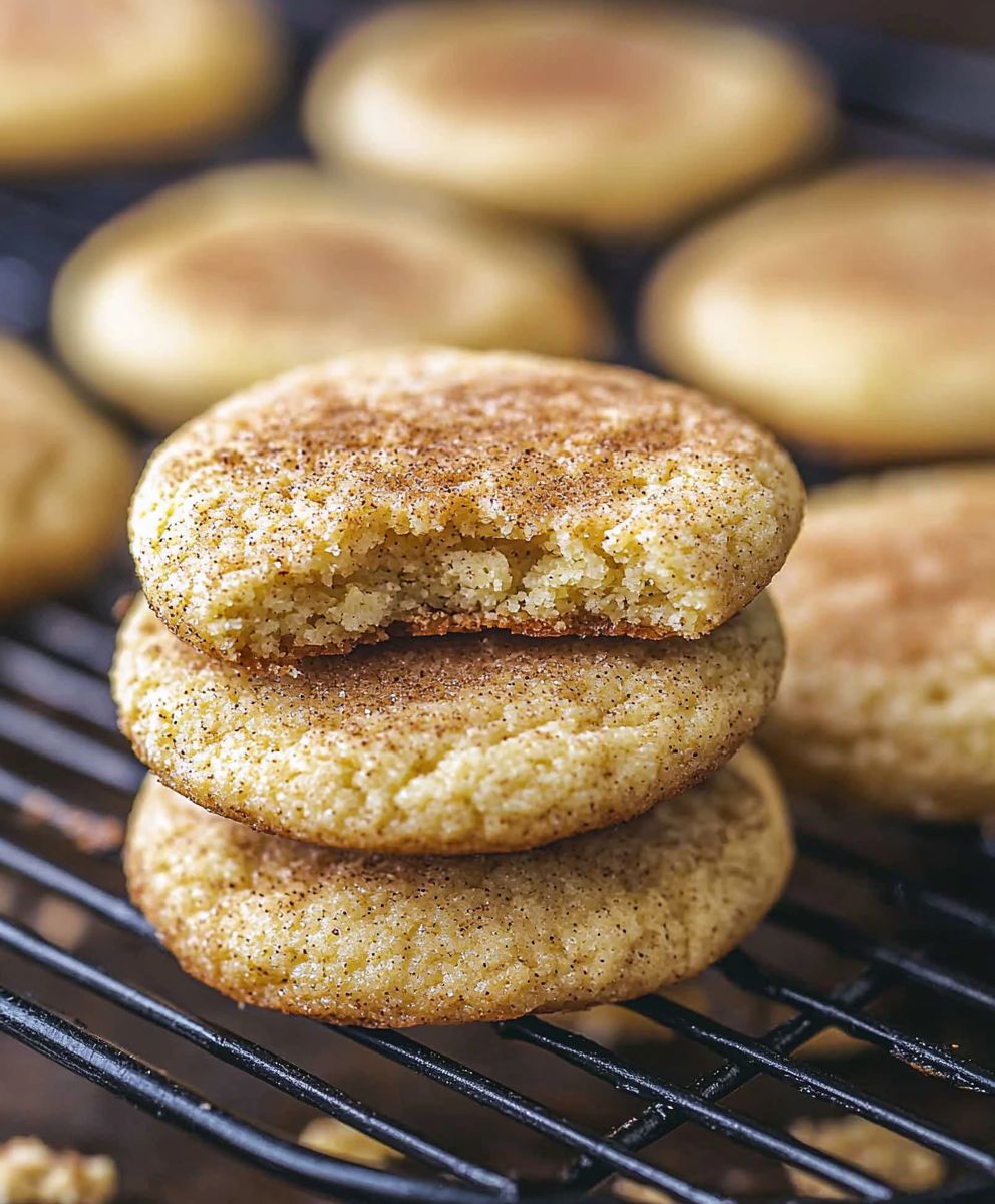 Chewy Snickerdoodle Cookies